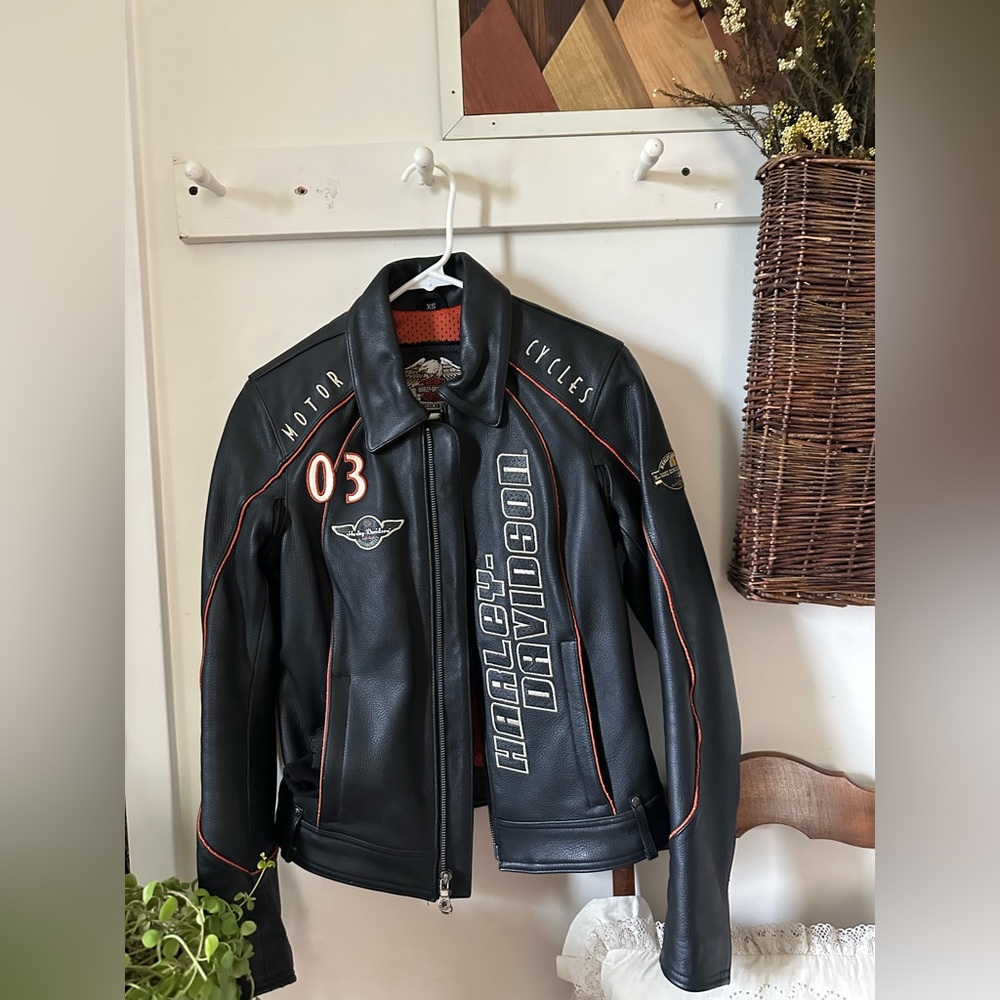 Harley Davidson Vintage Leather Jacket